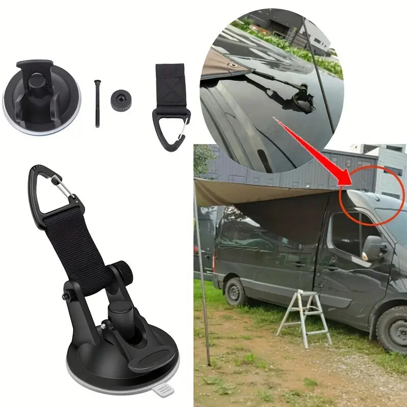 4 stk Heavy Duty Sugekopper med Klips