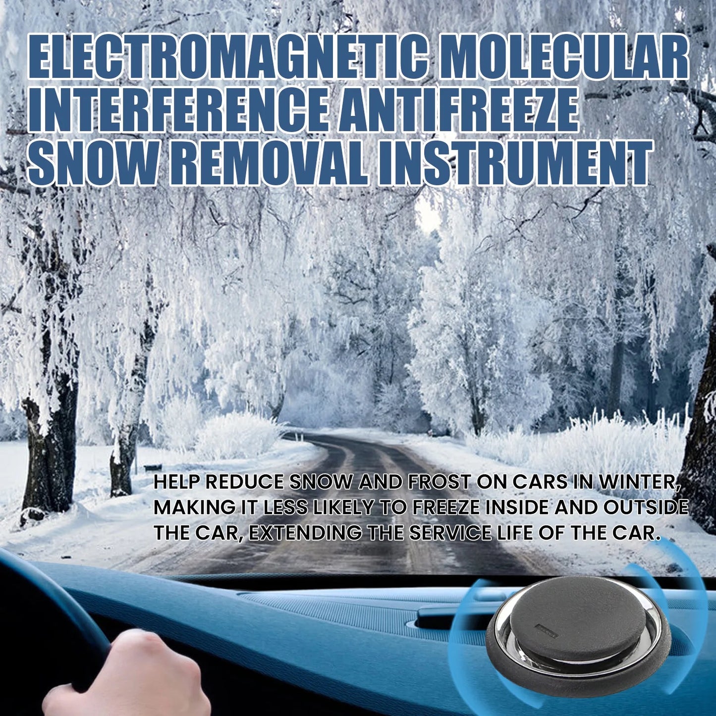 Electromagnetic Molecular Interference Antifreeze Snow Removal frostmelt