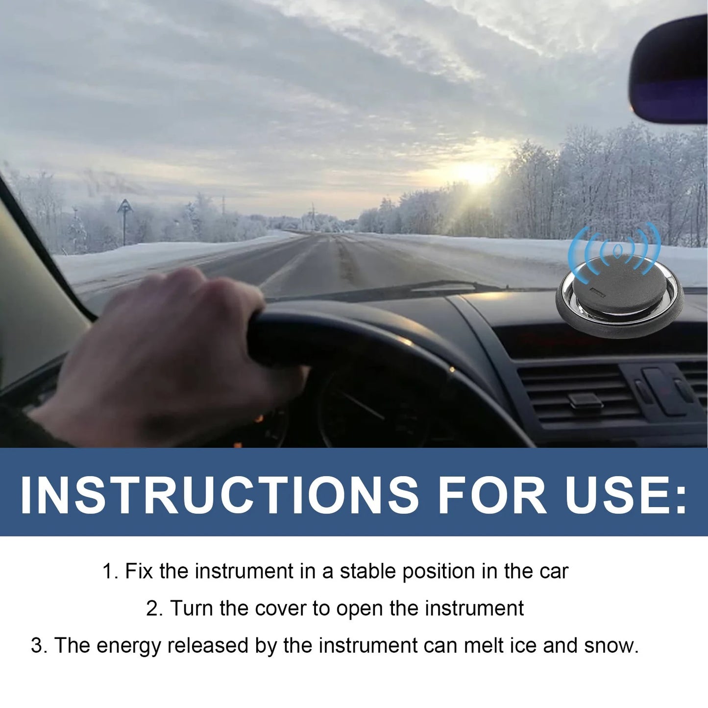 Electromagnetic Molecular Interference Antifreeze Snow Removal frostmelt